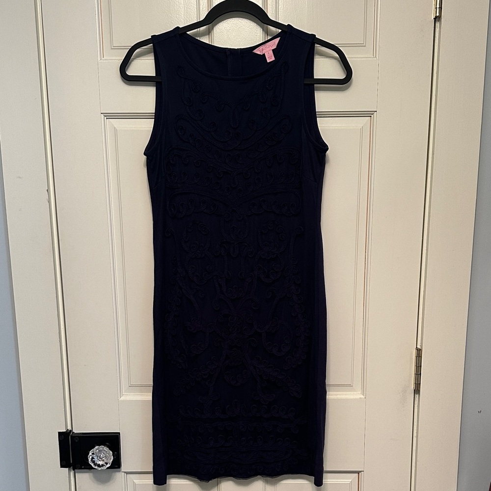 Lilly Pulitzer Midnight Blue Mini Dress